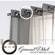preview thumbnail 31 of 34, Aurora Home Linen-Textured Semi-Sheer Grommet Curtains