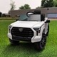 preview thumbnail 42 of 58, 12V Electric Toyota Tundra Pickup for Kids, Remote Control Ride On Toy, LED Lights, Power Display & Shock Absorption