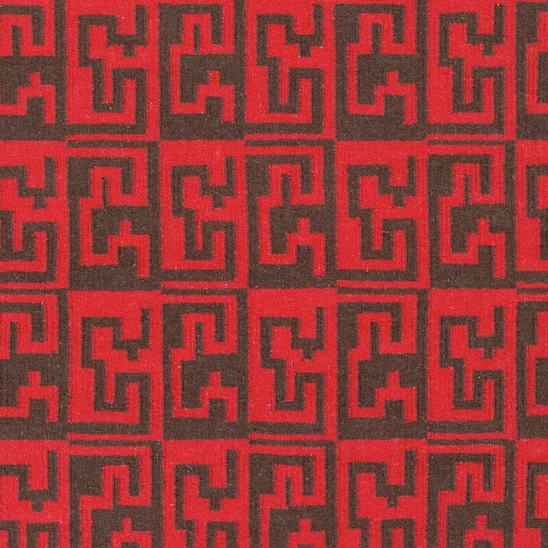 Hand-woven Shreveport Flatweave Wool Area Rug