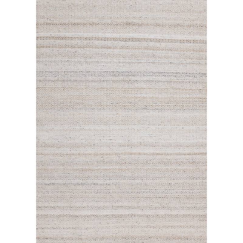 HomeRoots Geometric Modern Rectangle Area Rug - 5' X 8'