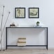 preview thumbnail 6 of 34, SEI Furniture Ham Long Narrow Console Table with Mirrored Top