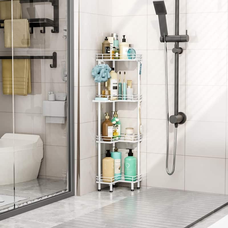 Corner Shower Caddy - 9.45"D x 4.72"W x 1.97"H