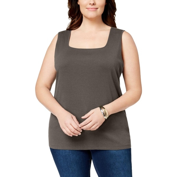 karen scott sleeveless tops