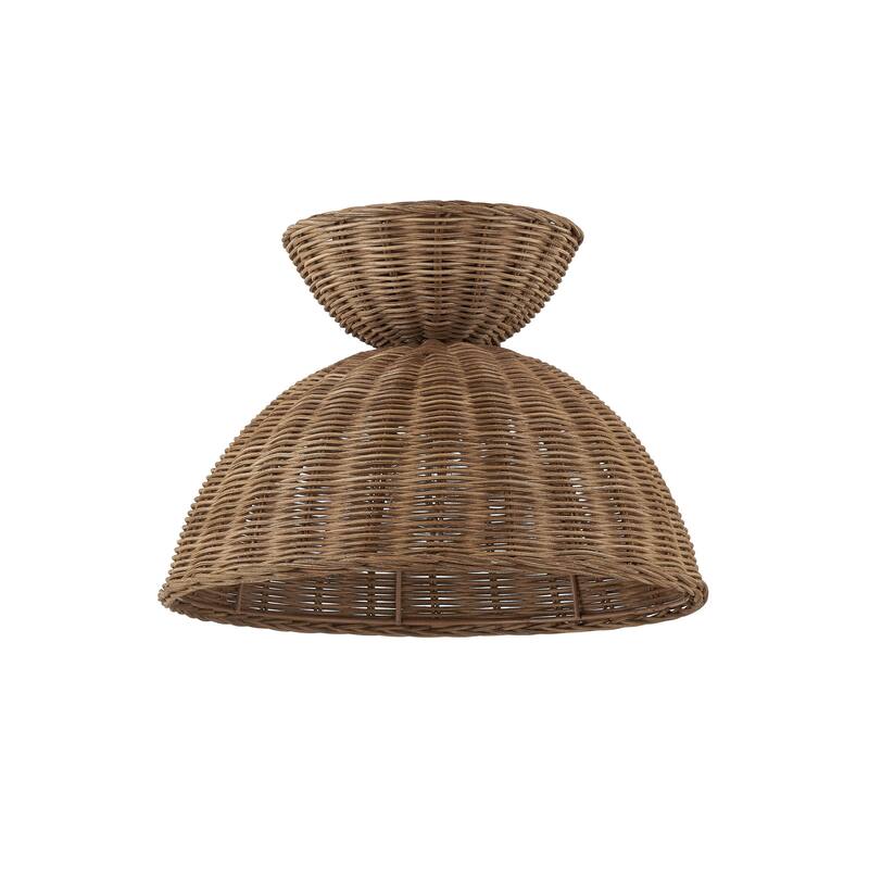 Willa Semi-Flush/Convertible Light, Natural