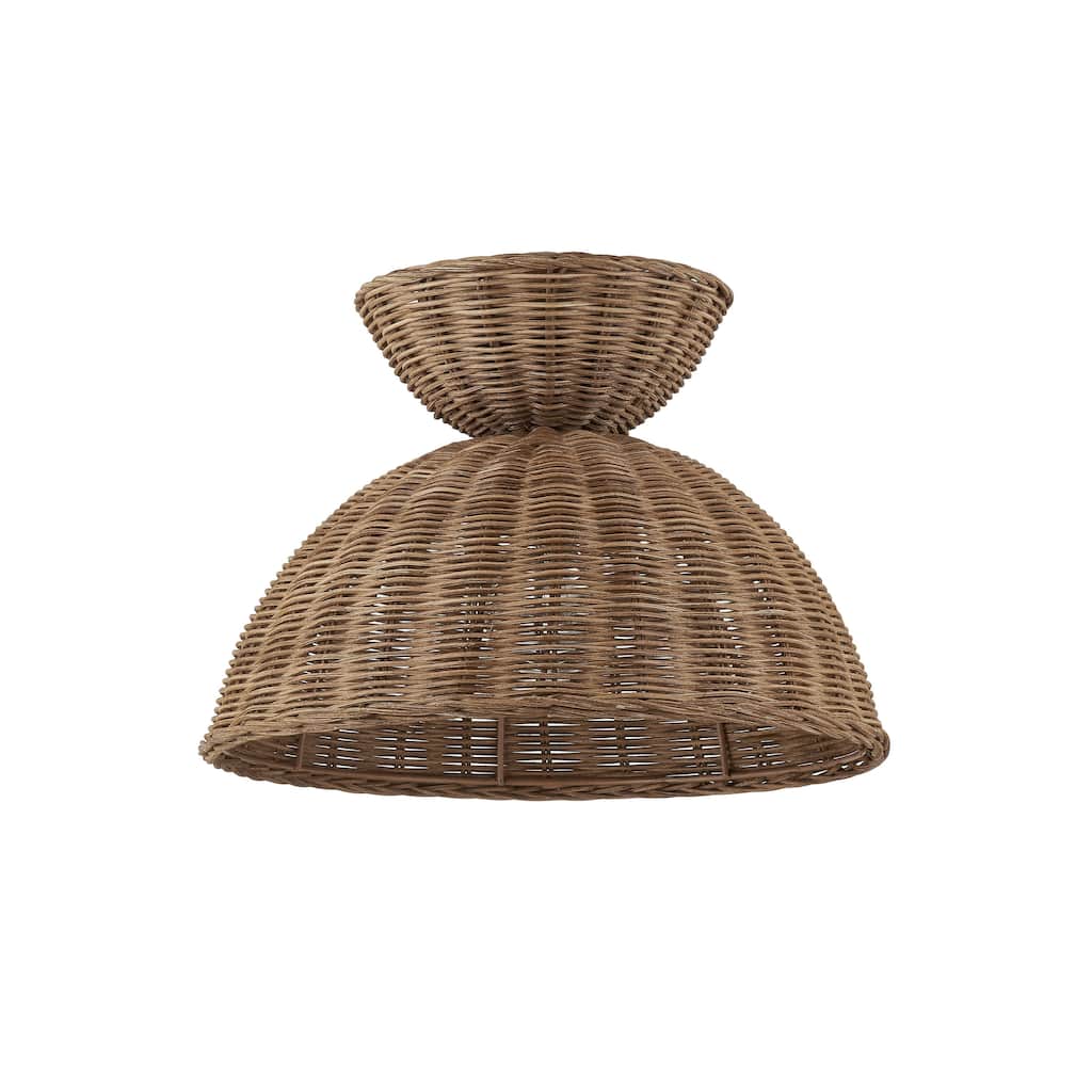 Willa Semi-Flush/Convertible Light, Natural
