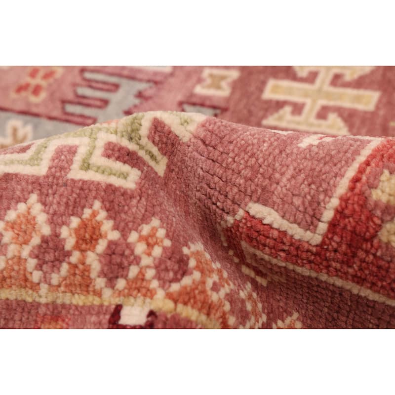 ECARPETGALLERY Hand-knotted Jules Serapi Dark Violet Wool Rug - 7'11 x 9'9