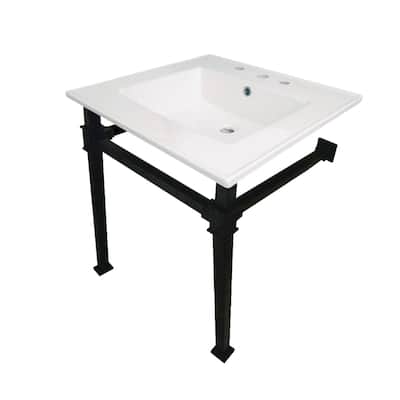 Kingston Brass Monarch 25" Wide Console Sink Set