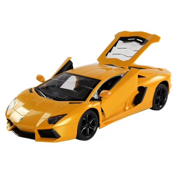 remote control yellow car