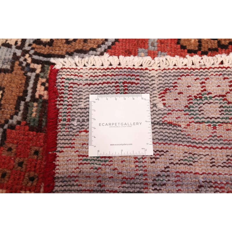 ECARPETGALLERY Hand-knotted Konya Anatolian Red Wool Rug - 4'7 x 9'9
