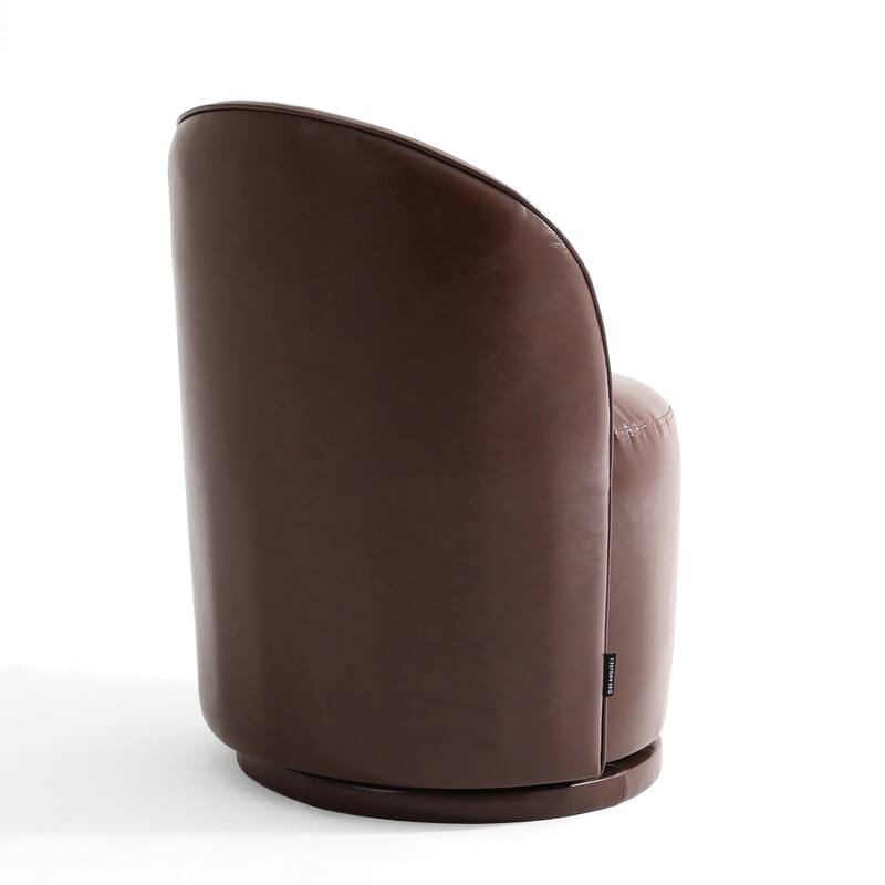 UIXE Modern Upholstered Swivel Armless Side Dining Chairs