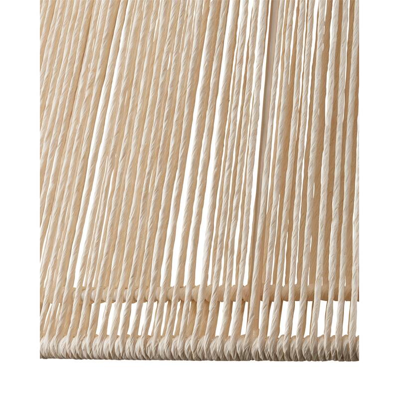 Currey & Company Parnell White Pendant - 37.5"h x 27.75"dia