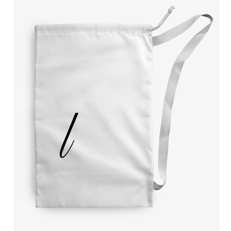 Modern Monogram Laundry Bag - 18" x 29"