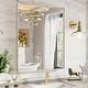preview thumbnail 53 of 141, Apmir Metal Frame Tempered Glass Bathroom Vanity Mirror for Wall, Cloakroom, Bedroom 30" x 22" - Silver
