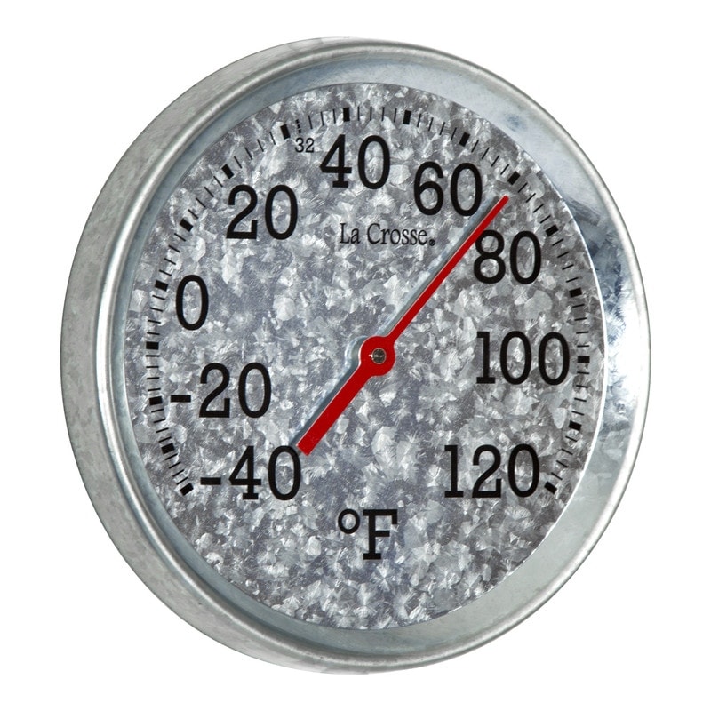 La Crosse 914-4928 11-inch Glass Galileo Indoor Thermometer