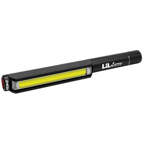 Nebo 6464 Black LiL Larry LED 250 Lumen Flashlight Magnetic Work Light