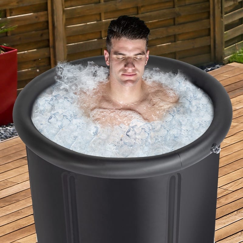 Outdoor and Indoor Ice Bath Tub With Storage Bag