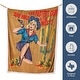 preview thumbnail 13 of 158, Indigo Hill by HiEnd Accents Campfire Sherpa Fleece Throw, 1PC or 3PC