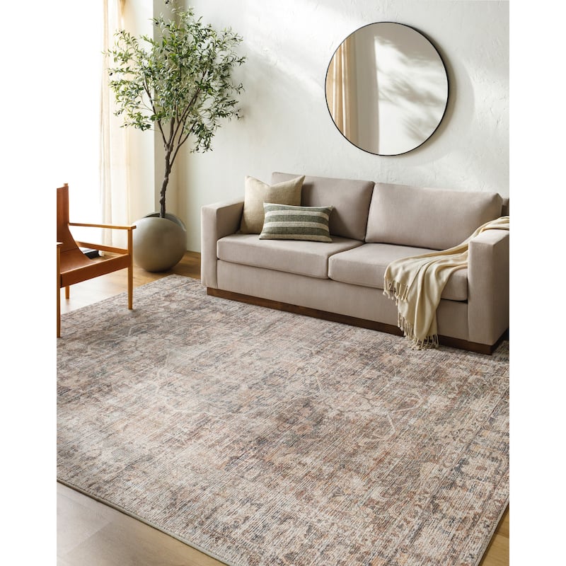 Becki Owens x Livabliss Marlene Area Rug - Dark Brown - 9' 11" x 14'