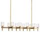Option Vintage Brass / Clear Crystal
