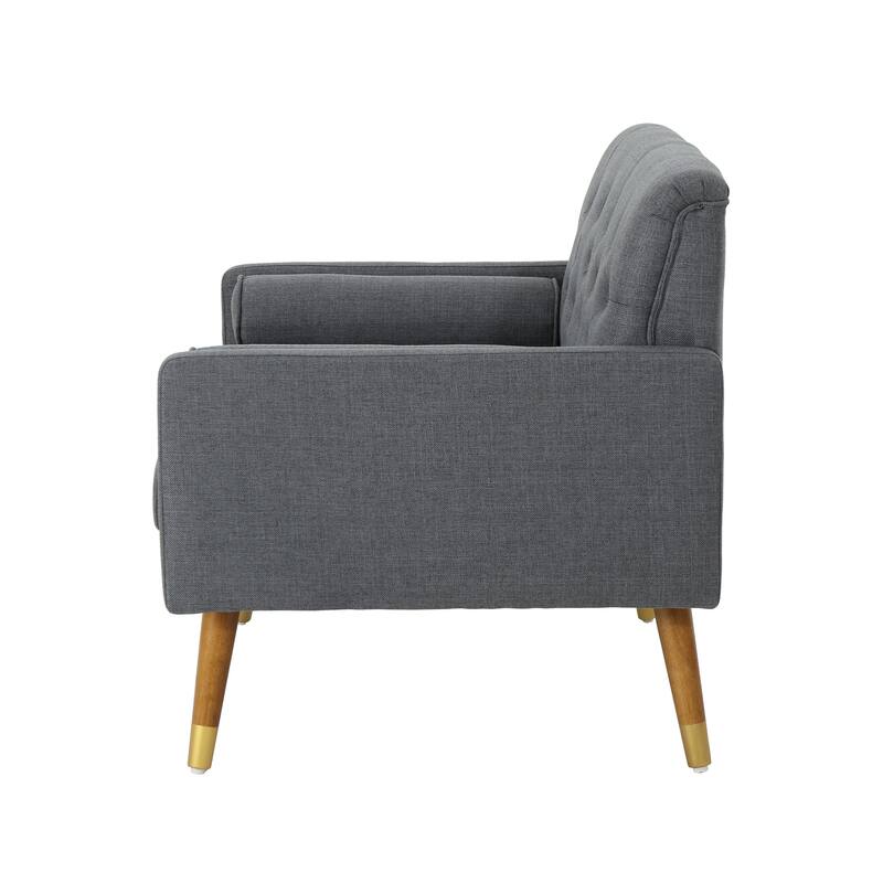 Merax Fabric Mid-Century Modern Club Chair