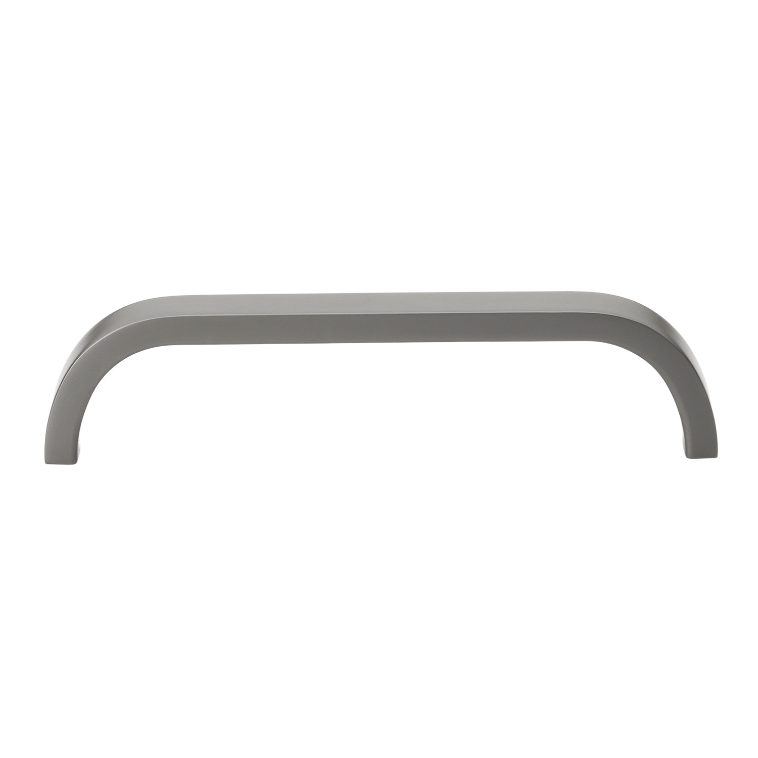 GlideRite 5 inch Center Solid Curved Bar Pull Cabinet Hardware Handle, 4843-128-GPH - Graphite