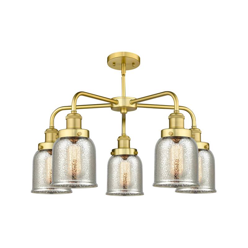 Innovations Lighting Bell - 5 Light 23" Stem Hung Chandelier