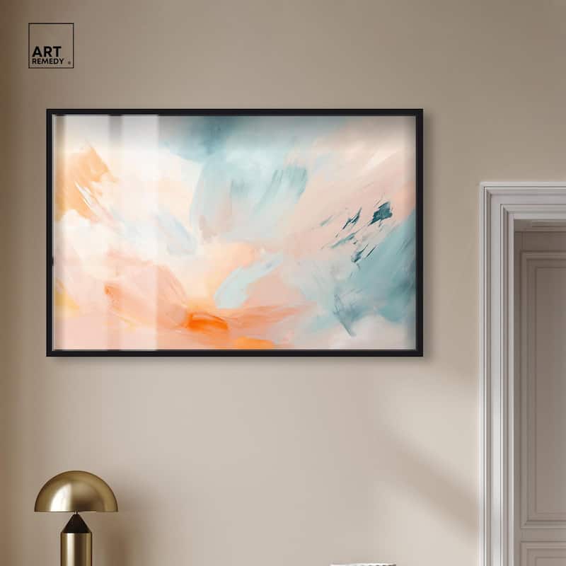 Sunrise Palette I Shadowbox by Art Remedy