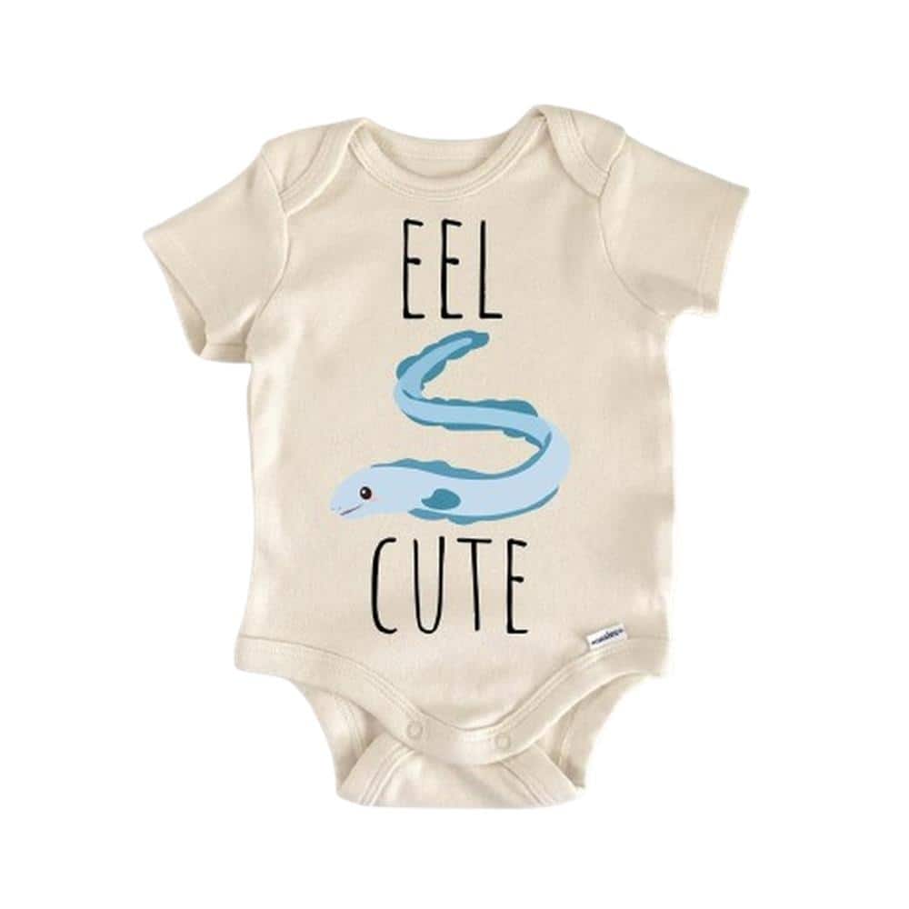 Eel Sea Fish Ocean - Baby Boy Girl Clothes Infant Bodysuit Funny Cute Newborn