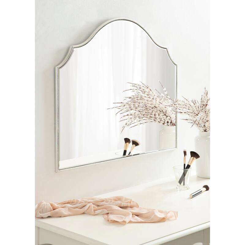 Kate and Laurel Leanna Framed Arch Wall Mirror