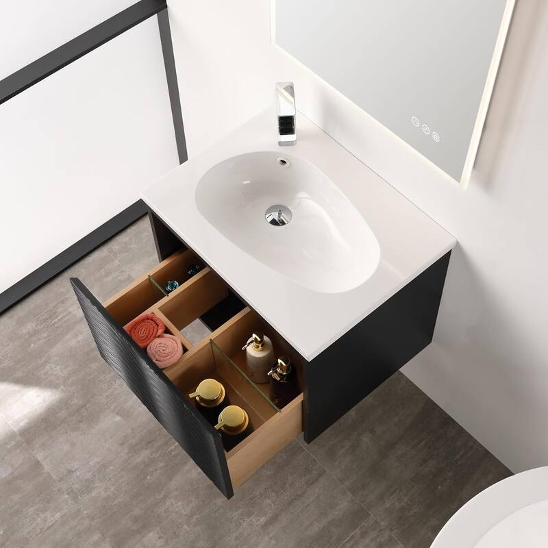 Blossom Wall Mounted Bathroom Vanity with Sink