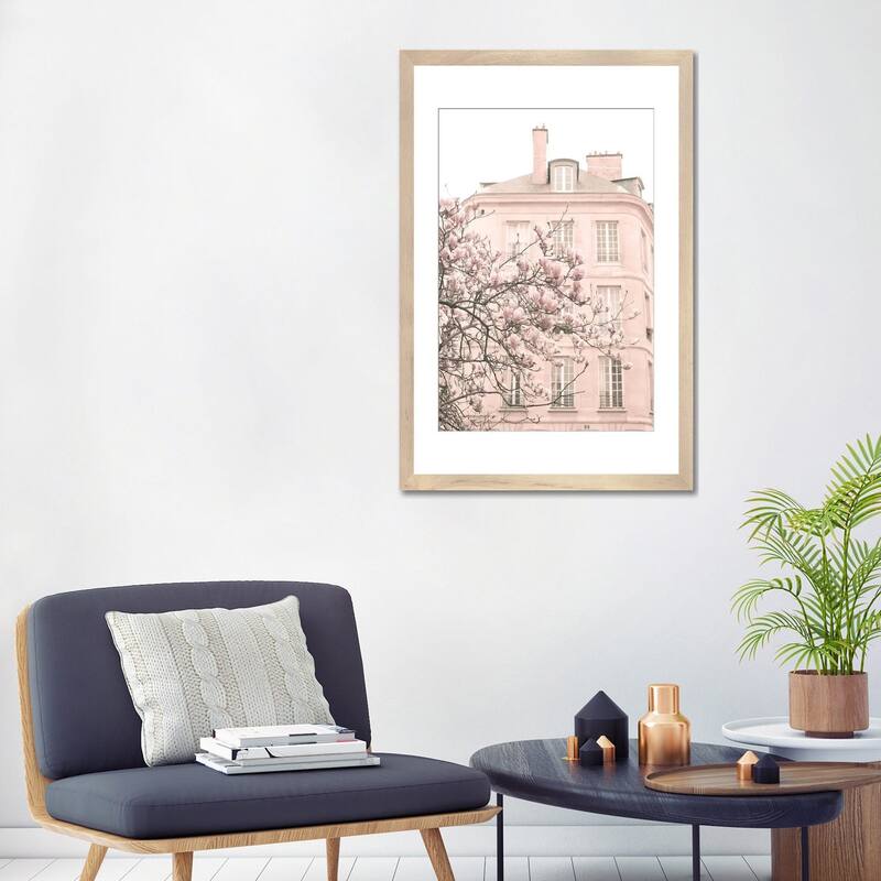 iCanvas "Paris In Blush Pink, Marais I" by Caroline Mint PFA