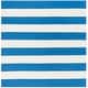 preview thumbnail 138 of 148, SAFAVIEH Handmade Montauk Caspian Stripe Cotton Flatweave Rug 6' x 6' Square - Blue/Ivory