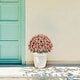 preview thumbnail 4 of 7, 24 in Artificial Rose Decoration Lifelike Faux Floral Plants Pink - 16