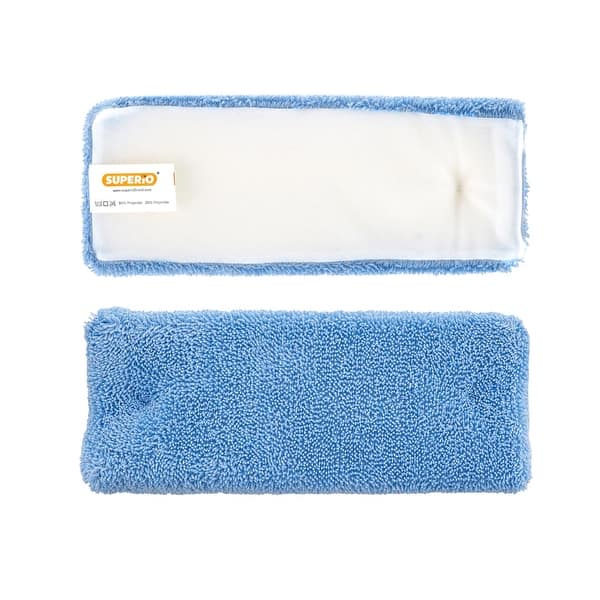 slide 2 of 4, Microfiber Self-wring Mop Mopping Pad, Blue