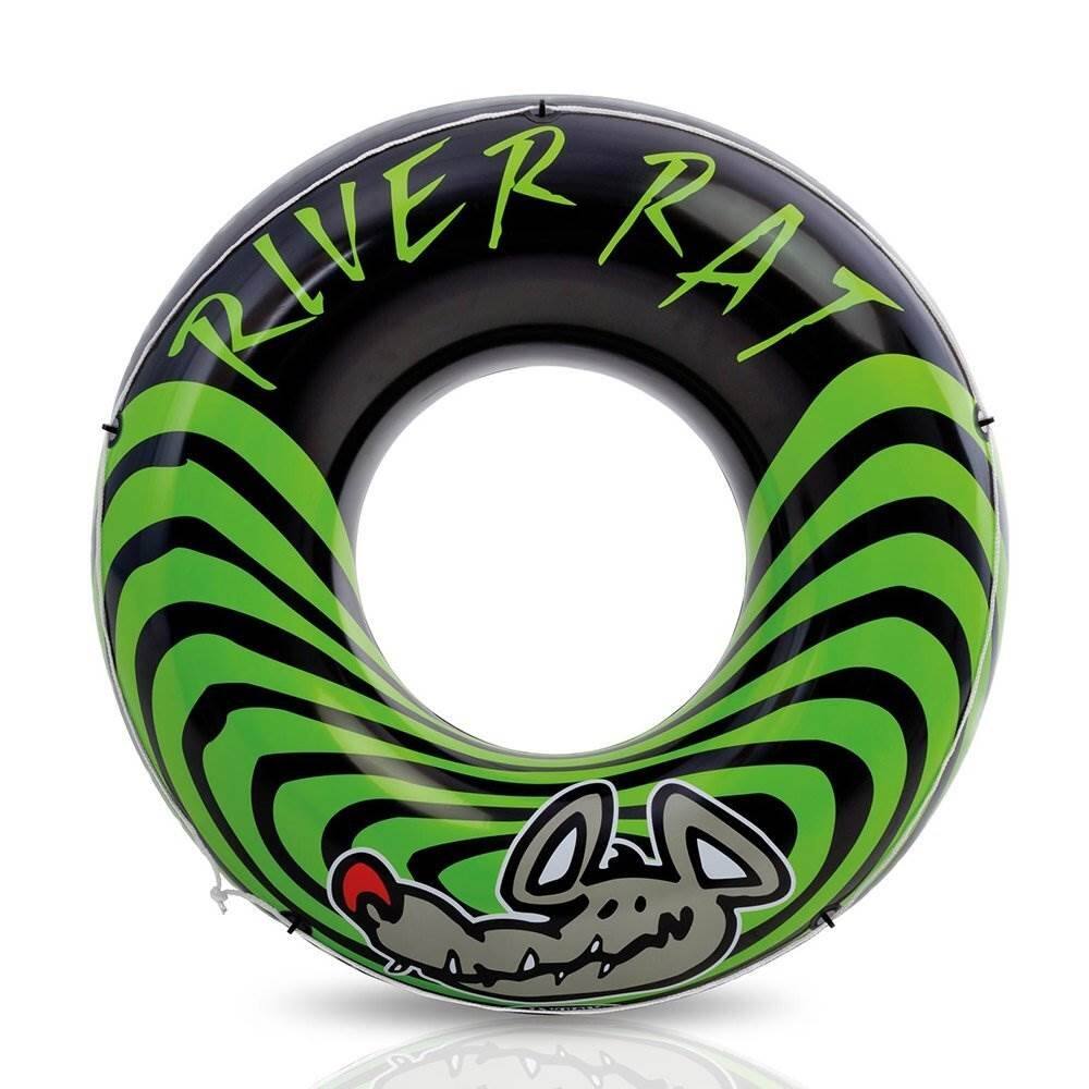 Intex 68209EP River Rat 48 Inch Inflatable Inner Tube Rafts with Dual ...