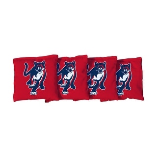 Columbus State Cougars Red Cornhole Bags