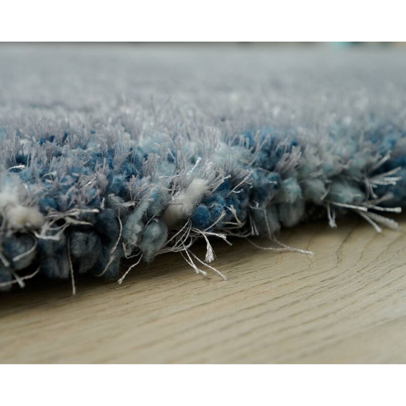 Lisbon Collection Hand Woven Mixed Color Thick Area Rug