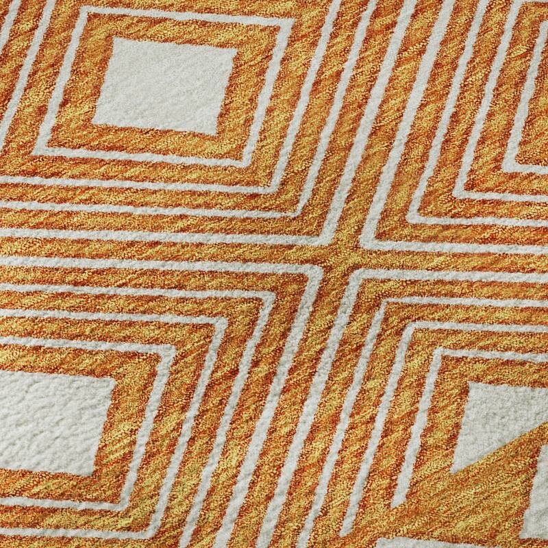 Premium Washable Super Soft Geo Prints Mayfield Rug