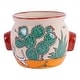 preview thumbnail 1 of 4, Novica Handmade Mexican Desert Ceramic Flower Pot