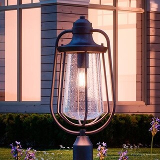 Shop Luxury Craftsman Outdoor Post Light, 17.25"H x 10"W ...