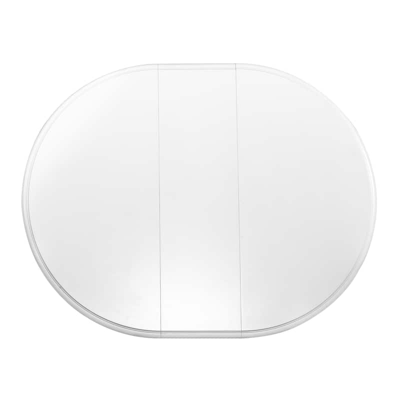Summer House Oyster White Round Pedestal Table Only