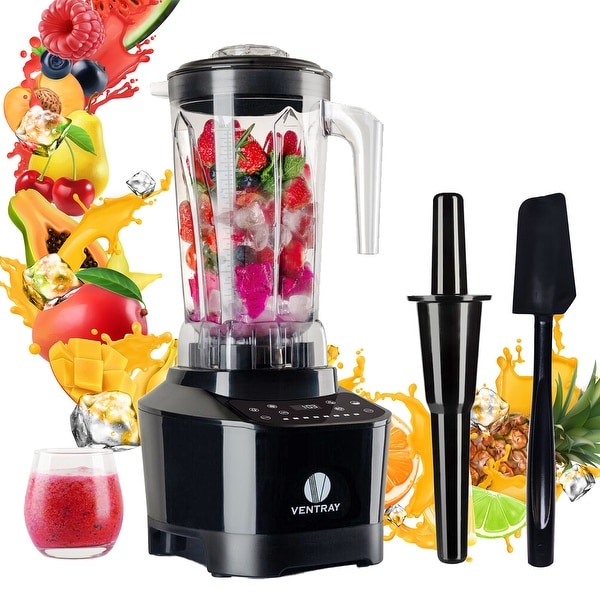 Ventray Blender for Shakes and Smoothies 1500W 68 Oz Smoothie Blender with 6 Speed Settings 5 Programs Bed Bath Beyond 37508170