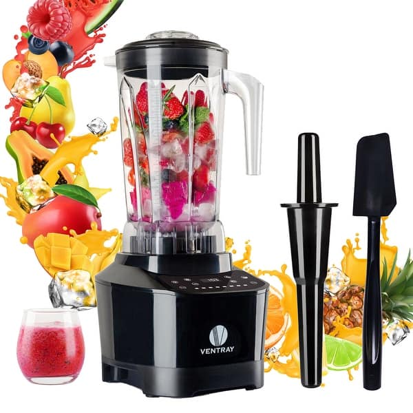 Professional Blender, 2L 1500W Commercial Countertop Blender Smoothie Maker  High Speed Power Blender for Smoothies, Ice and Frozen Fruit