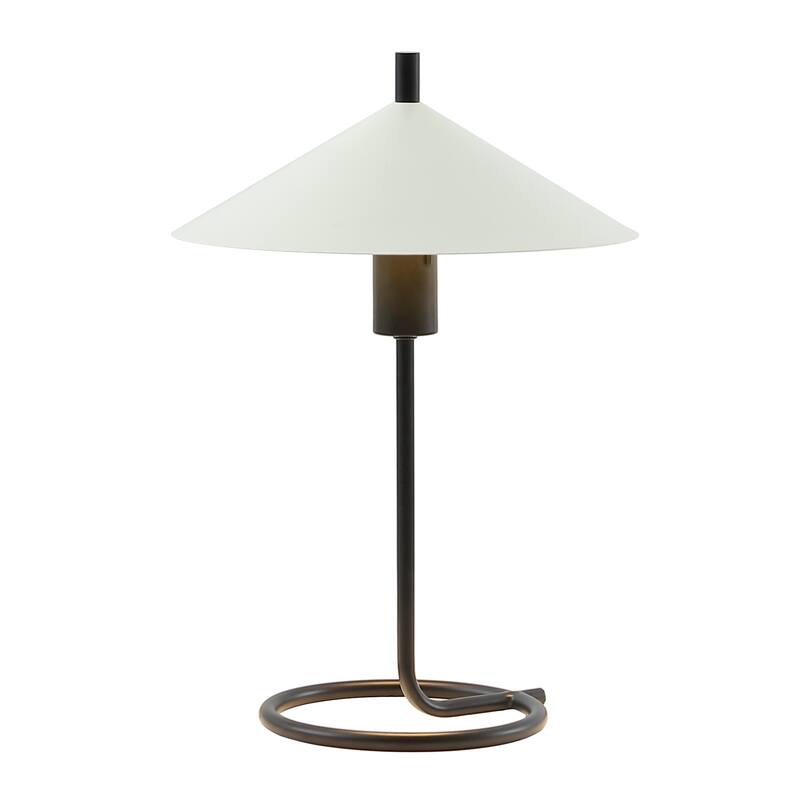 SAFAVIEH Khlo 17-inch Metal Table Lamp (LED Bulb Included) - 12"W x 12"D x 17"H