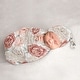 preview thumbnail 1 of 4, Sweet Jojo Designs Blush Pink Boho Shabby Chic Floral Girl Baby Cocoon and Beanie Hat Sleep Sack 2pc - Ivory Bohemian Watercolor