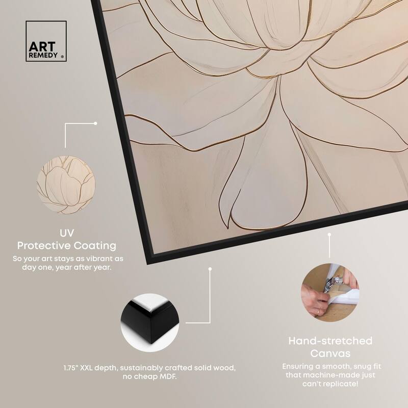 Sculpted Shards I Canvas by Art Remedy
