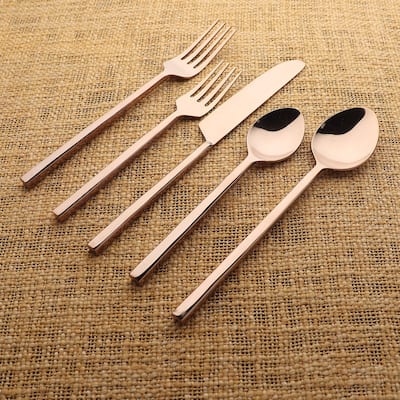 Jason Gold PVD 5 Pc. Flatware Set