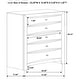 preview thumbnail 26 of 48, Briana Black Storage Platform Bedroom Set