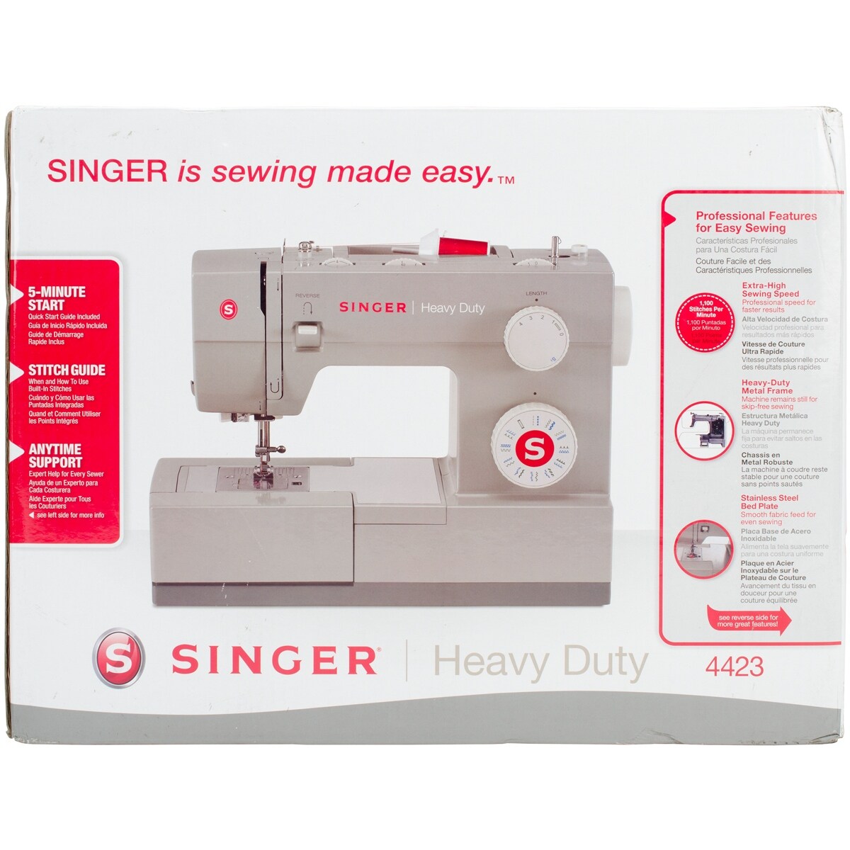 Maquina De Coser Singer Heavy Duty 4423 Noticias Máquina