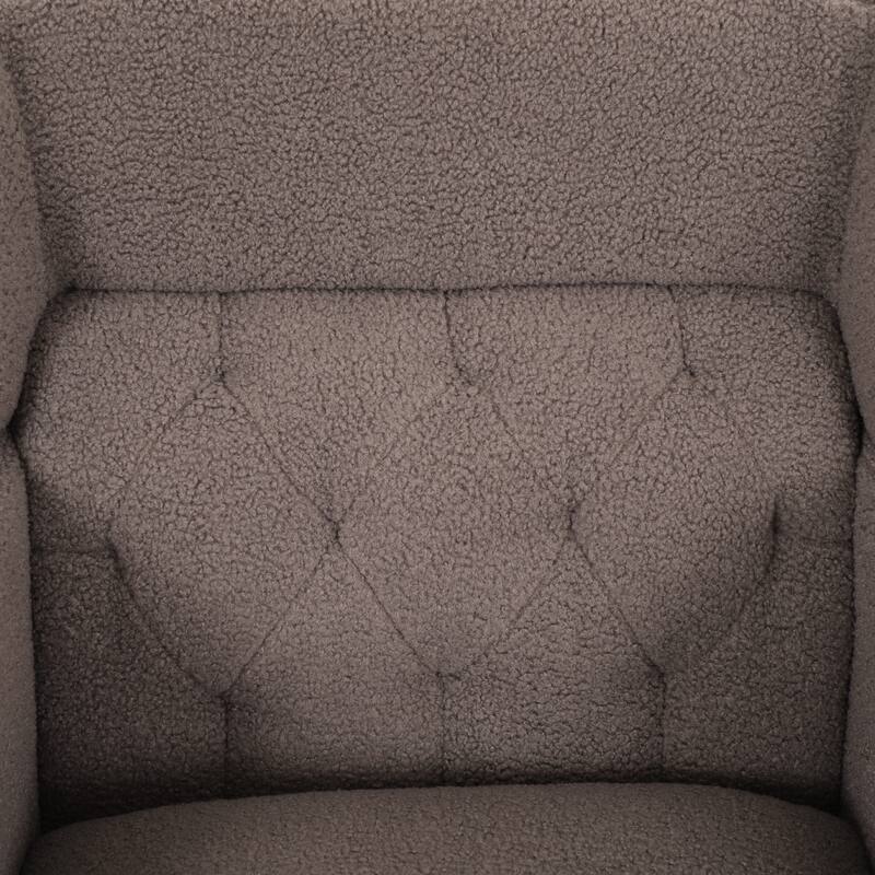 35.25" Upholstered Arm Chair